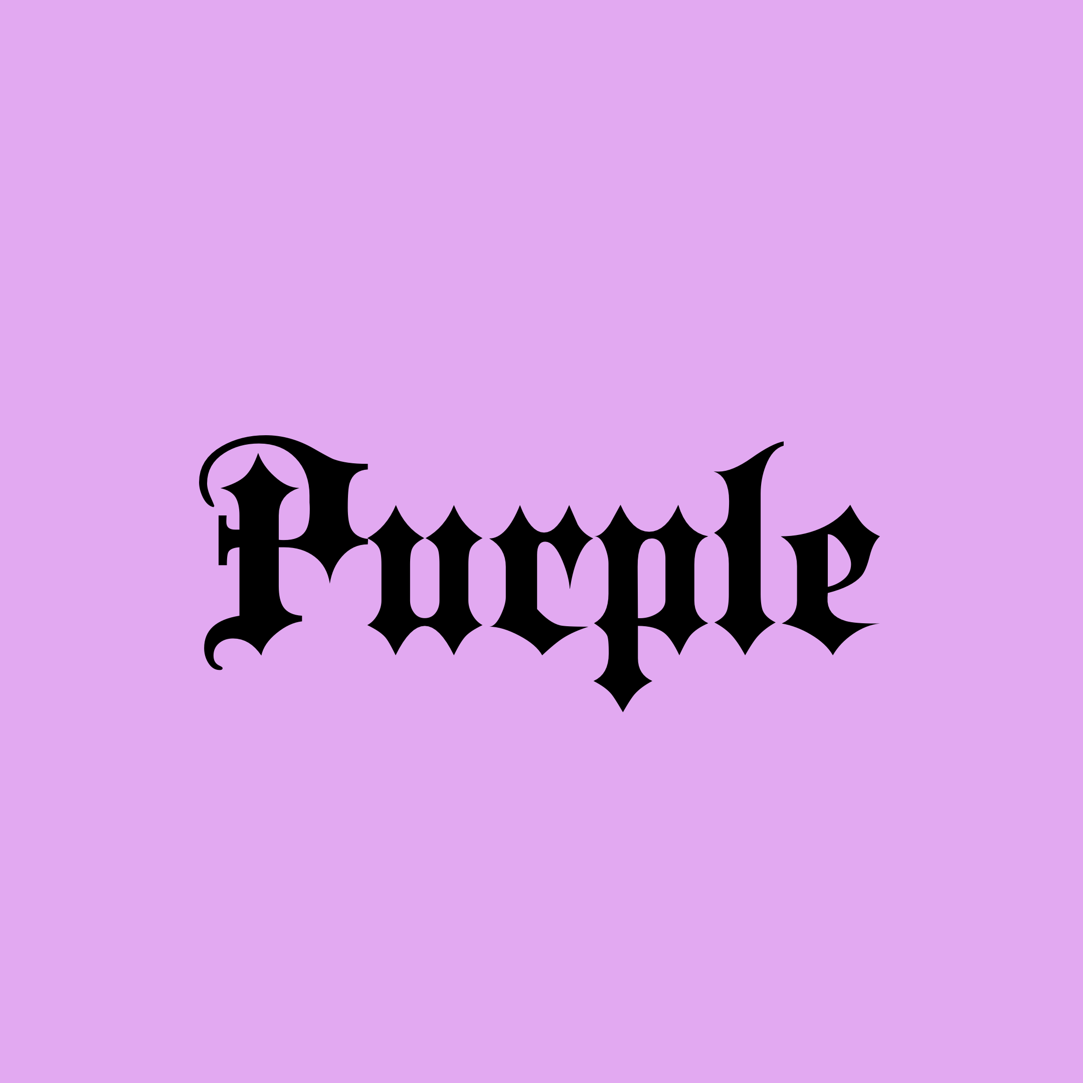 Purple
