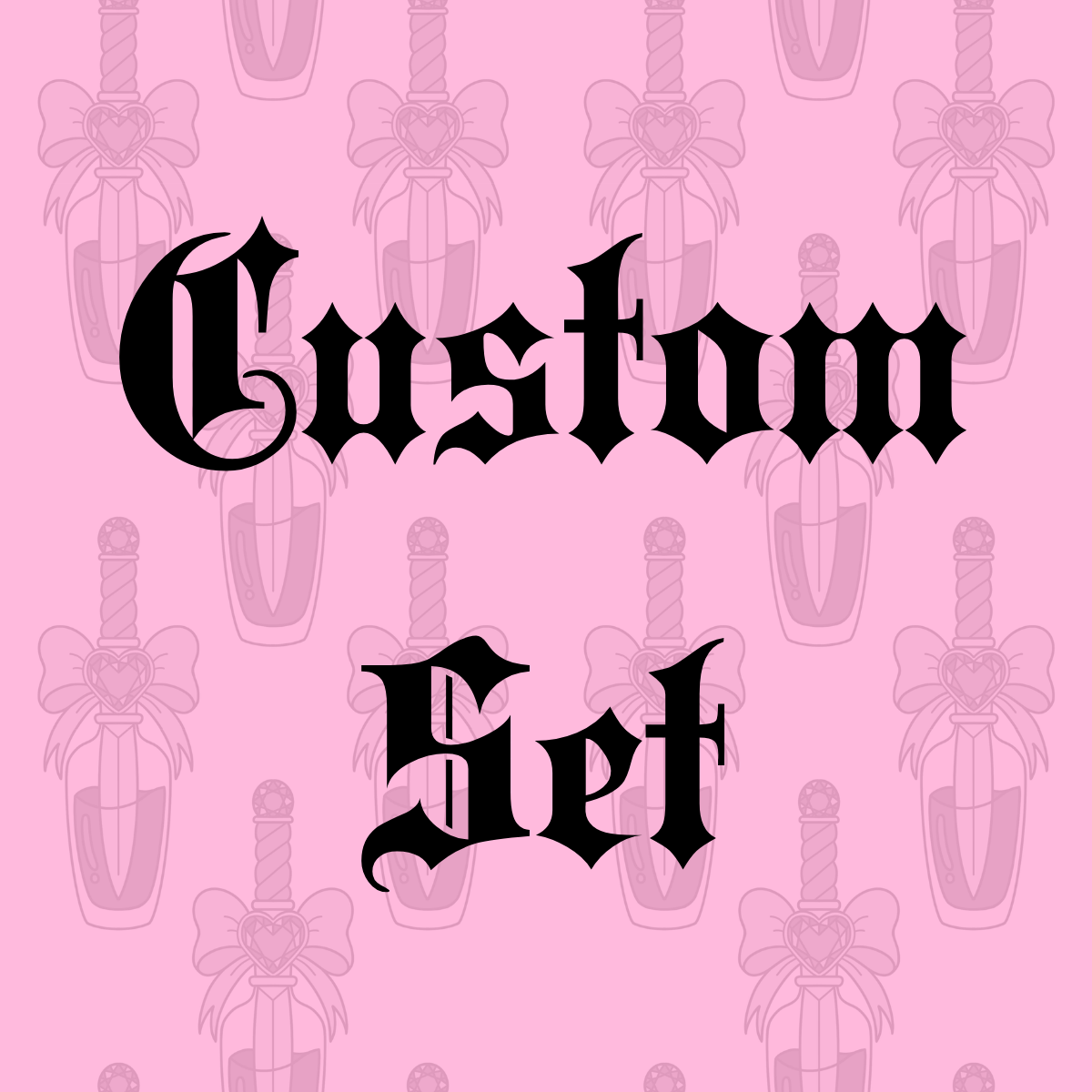 Custom Set of Press-On Nails