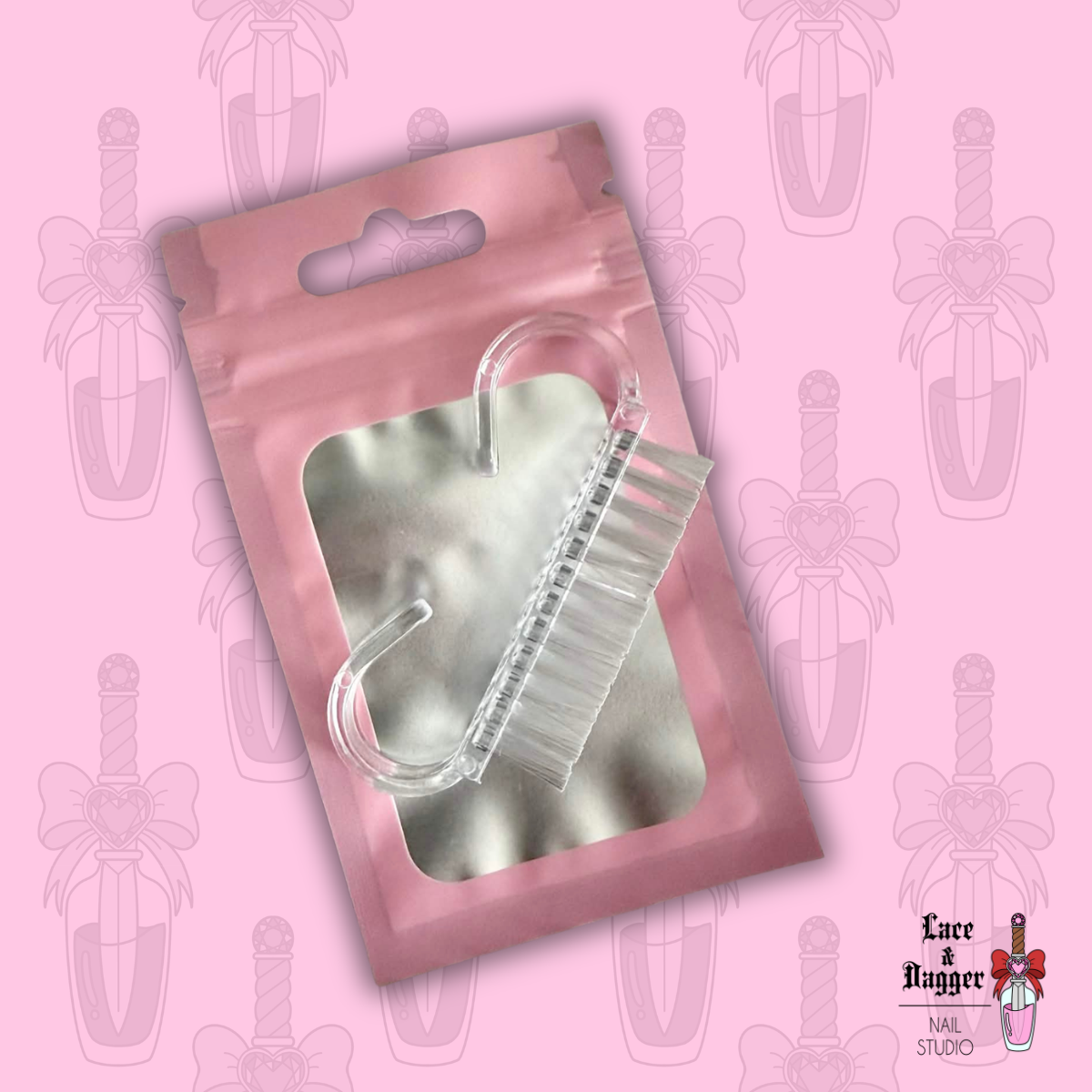 Single Everyday Nail Cleaning Brush